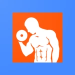 home workouts with dumbbells android application logo